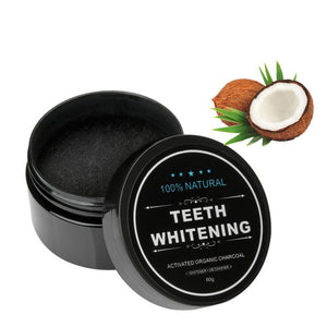 Teeth whitening coconut shell activated carbon tooth whitening tooth powder oem bamboo charcoal washing powder